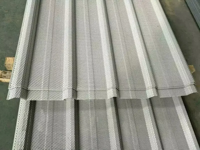 Perforated Profiled Metal Panels