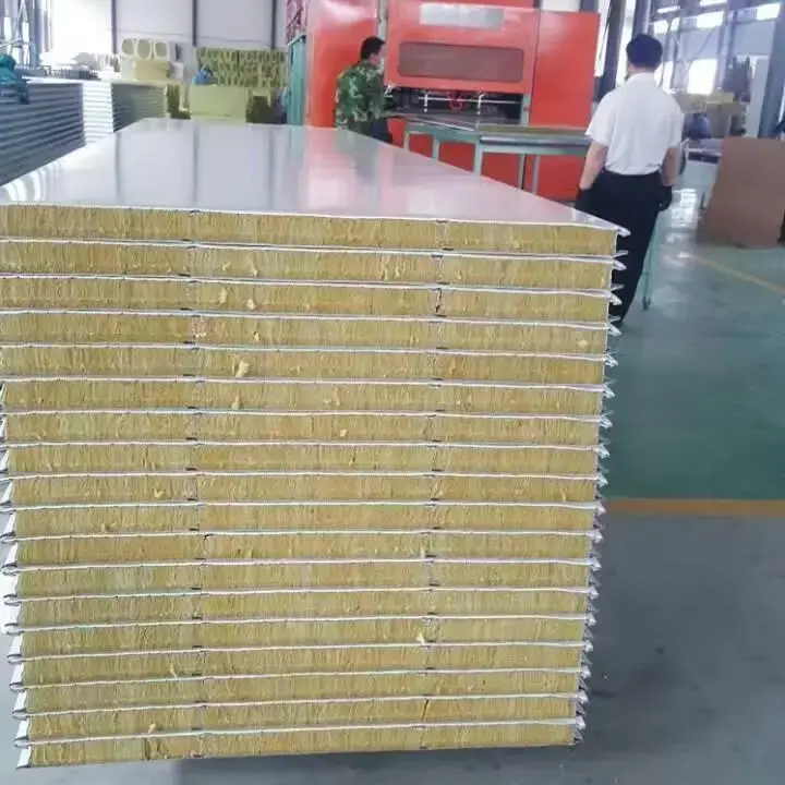 Mga Rock Wool Sandwich Panel
